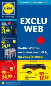 Catalogue Lidl 22/12/2025 – 27/12/2025