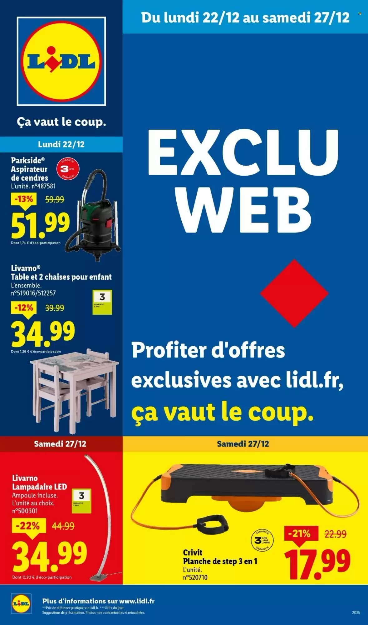Catalogue Lidl 22/12/2025 – 27/12/2025