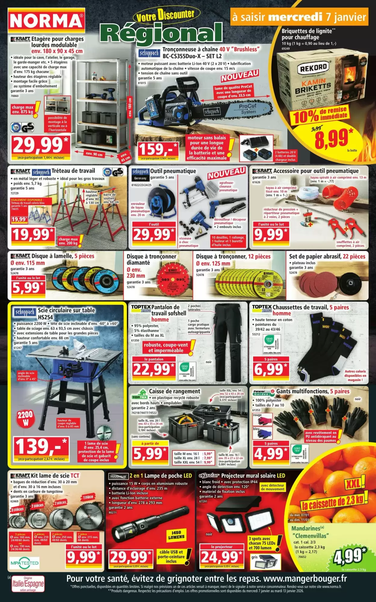 Catalogue Norma 07/01/2026 – 13/01/2026