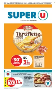 Catalogue Super U 27/12/2025 – 04/01/2026