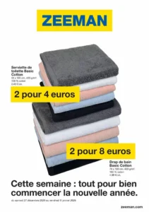 Catalogue Zeeman 27/12/2025 – 09/01/2026