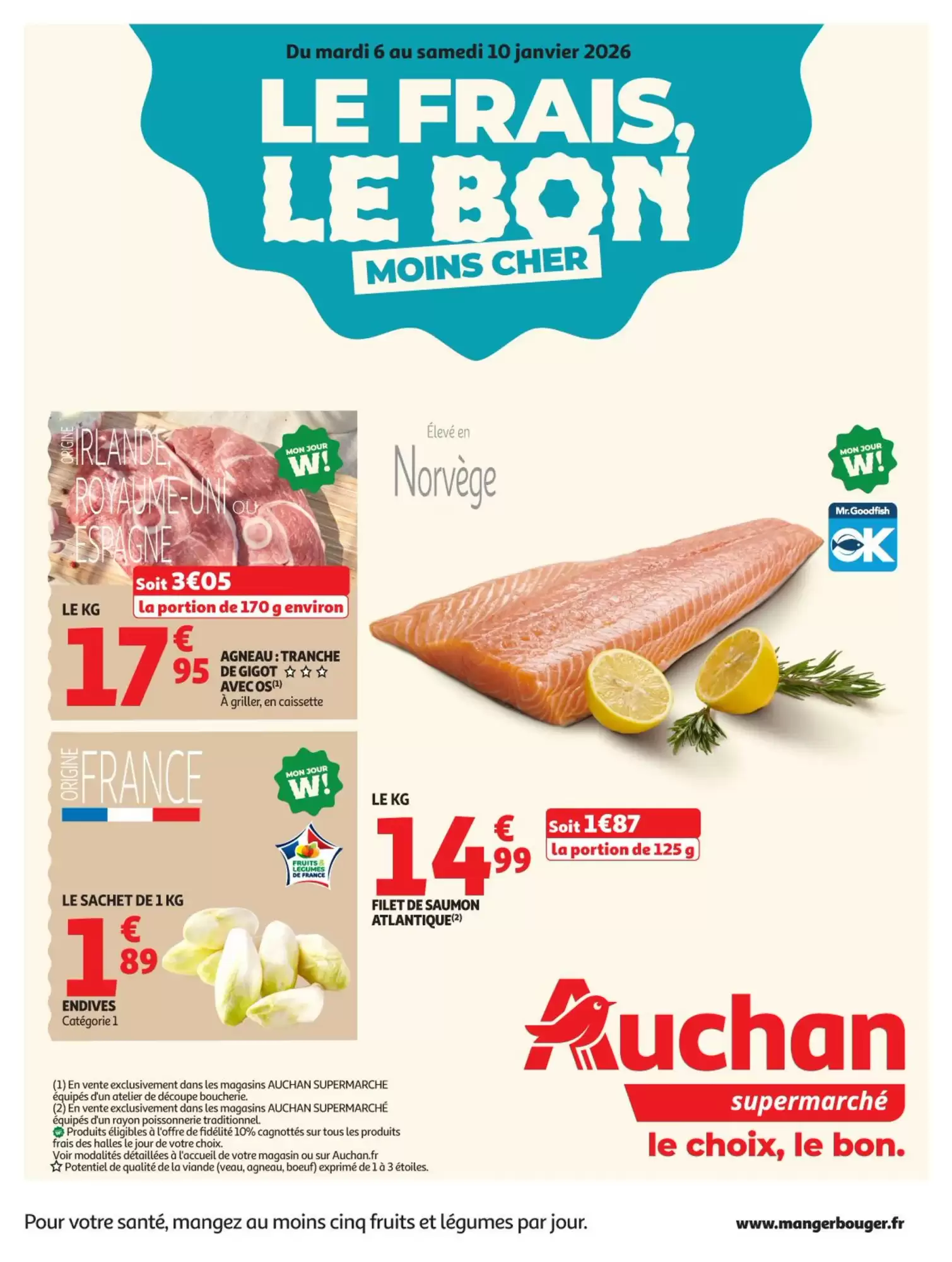 Catalogue Auchan Supermarch&eacute; 06/01/2026 – 10/01/2026
