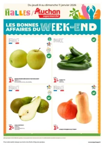 Catalogue Auchan Supermarch&eacute; 08/01/2026 – 11/01/2026