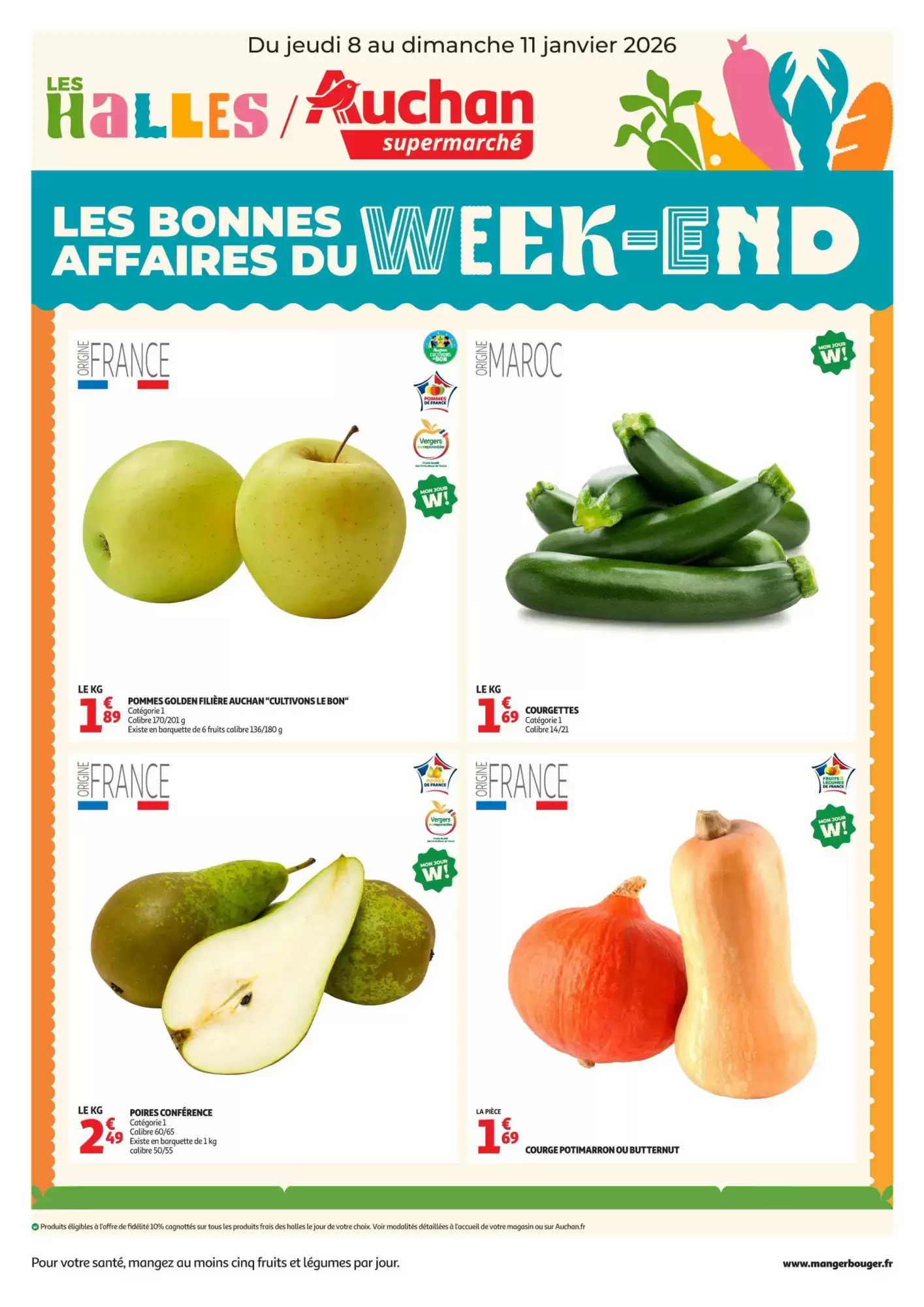 Catalogue Auchan Supermarch&eacute; 08/01/2026 – 11/01/2026