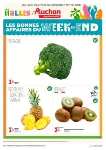 Catalogue Auchan Supermarch&eacute; 29/01/2026 – 01/02/2026