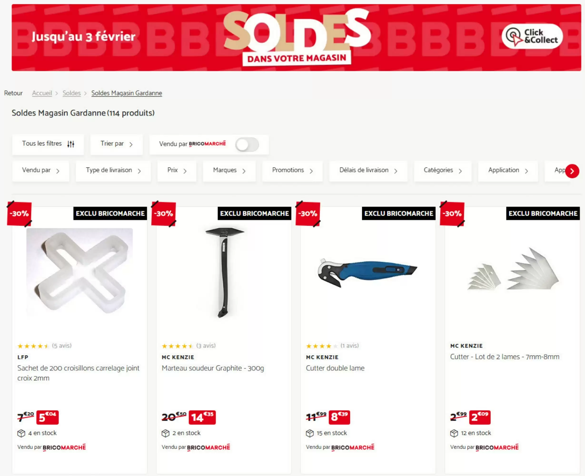 Catalogue Bricomarch&eacute; 07/01/2026 – 03/02/2026
