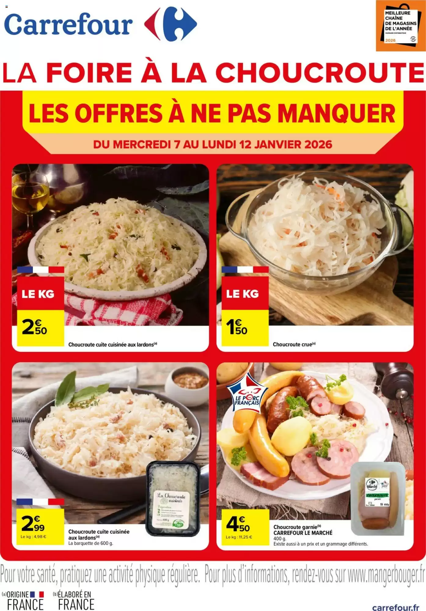 Catalogue Carrefour 07/01/2026 – 12/01/2026