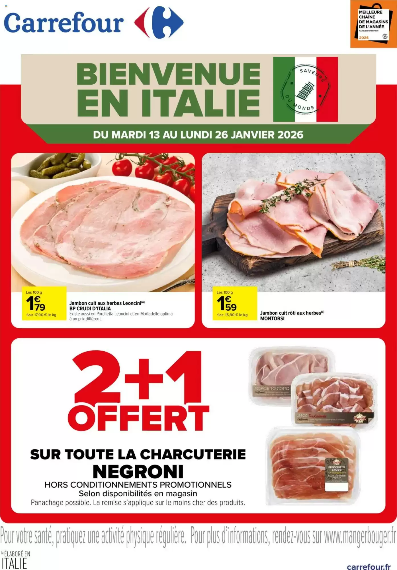 Catalogue Carrefour 13/01/2026 – 26/01/2026