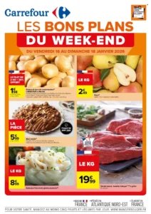 Catalogue Carrefour 16/01/2026 – 18/01/2026