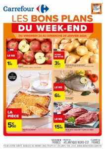 Catalogue Carrefour 23/01/2026 – 25/01/2026