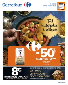 Catalogue Carrefour 03/02/2026 – 16/02/2026