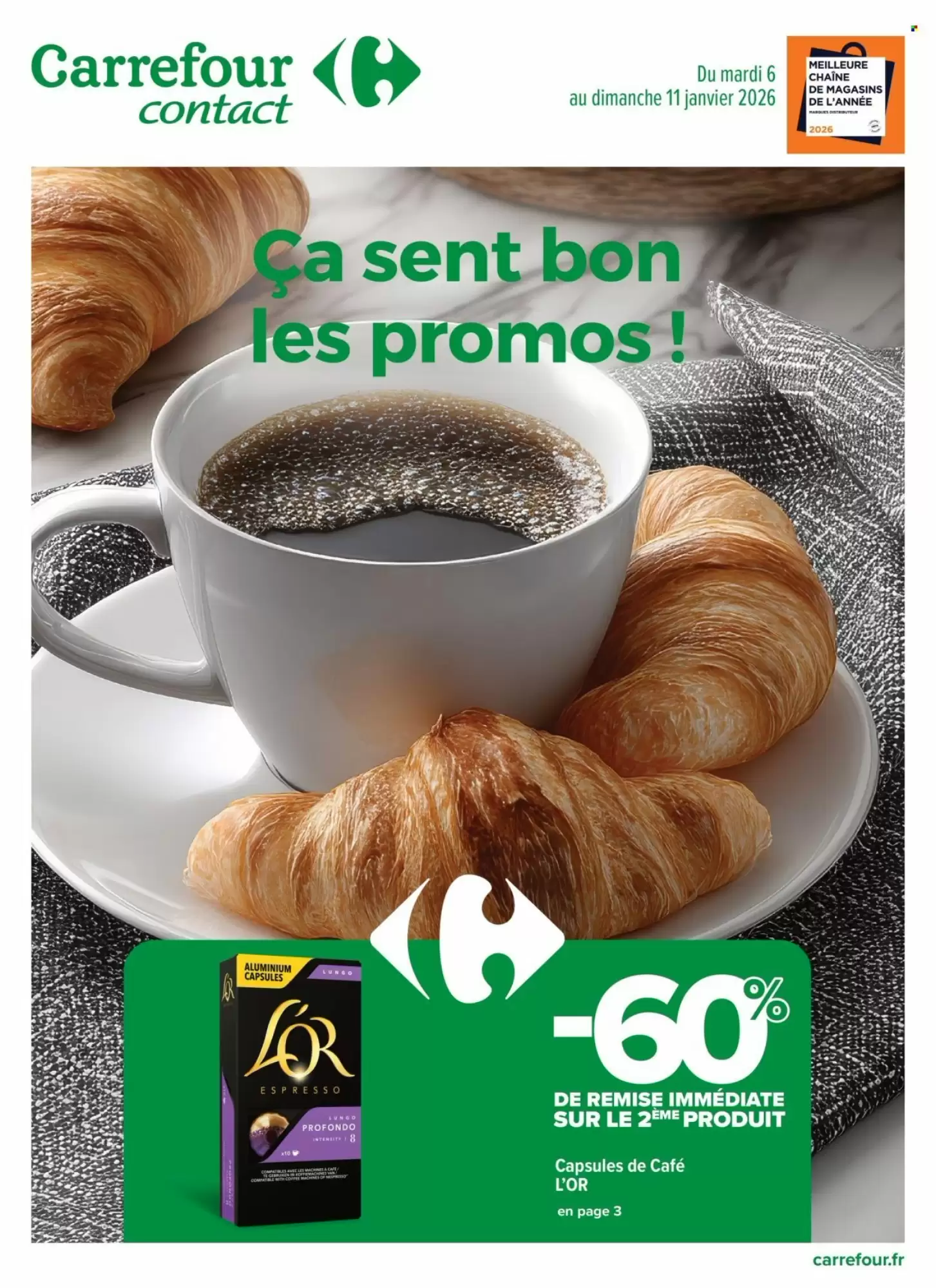 Catalogue Carrefour Contact 06/01/2026 – 11/01/2026