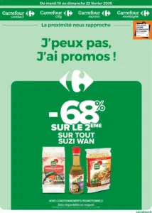 Catalogue Carrefour Contact 10/02/2026 – 22/02/2026