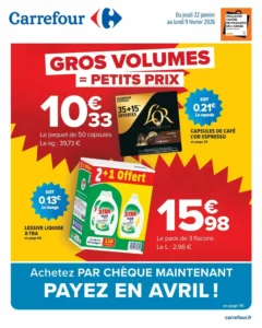 Catalogue Carrefour 22/01/2026 – 09/02/2026