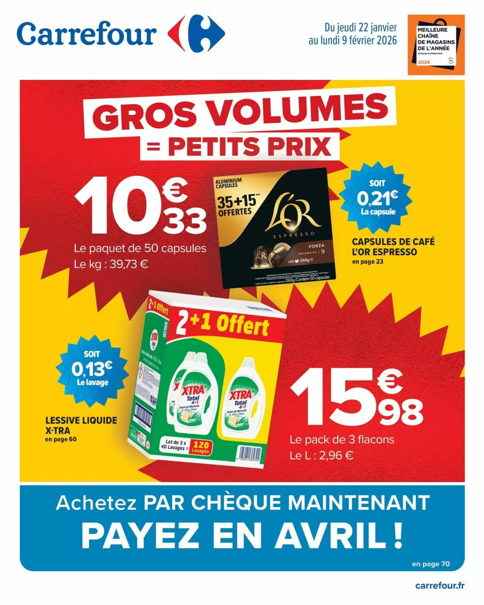 Catalogue Carrefour 22/01/2026 – 09/02/2026