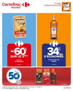 Catalogue Carrefour Market 06/01/2026 – 18/01/2026
