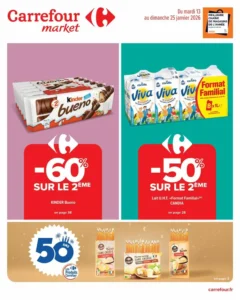 Catalogue Carrefour Market 13/01/2026 – 25/01/2026