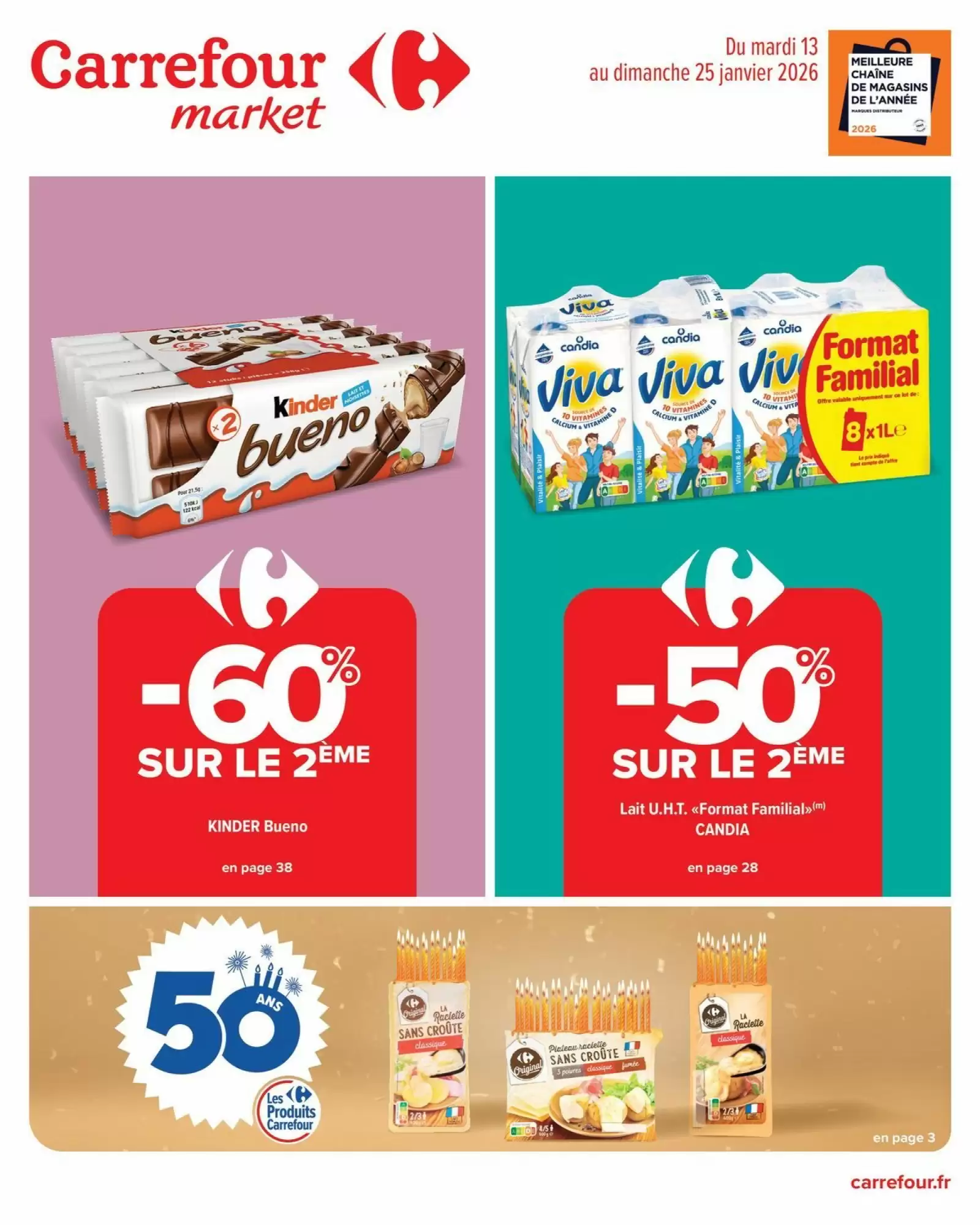 Catalogue Carrefour Market 13/01/2026 – 25/01/2026