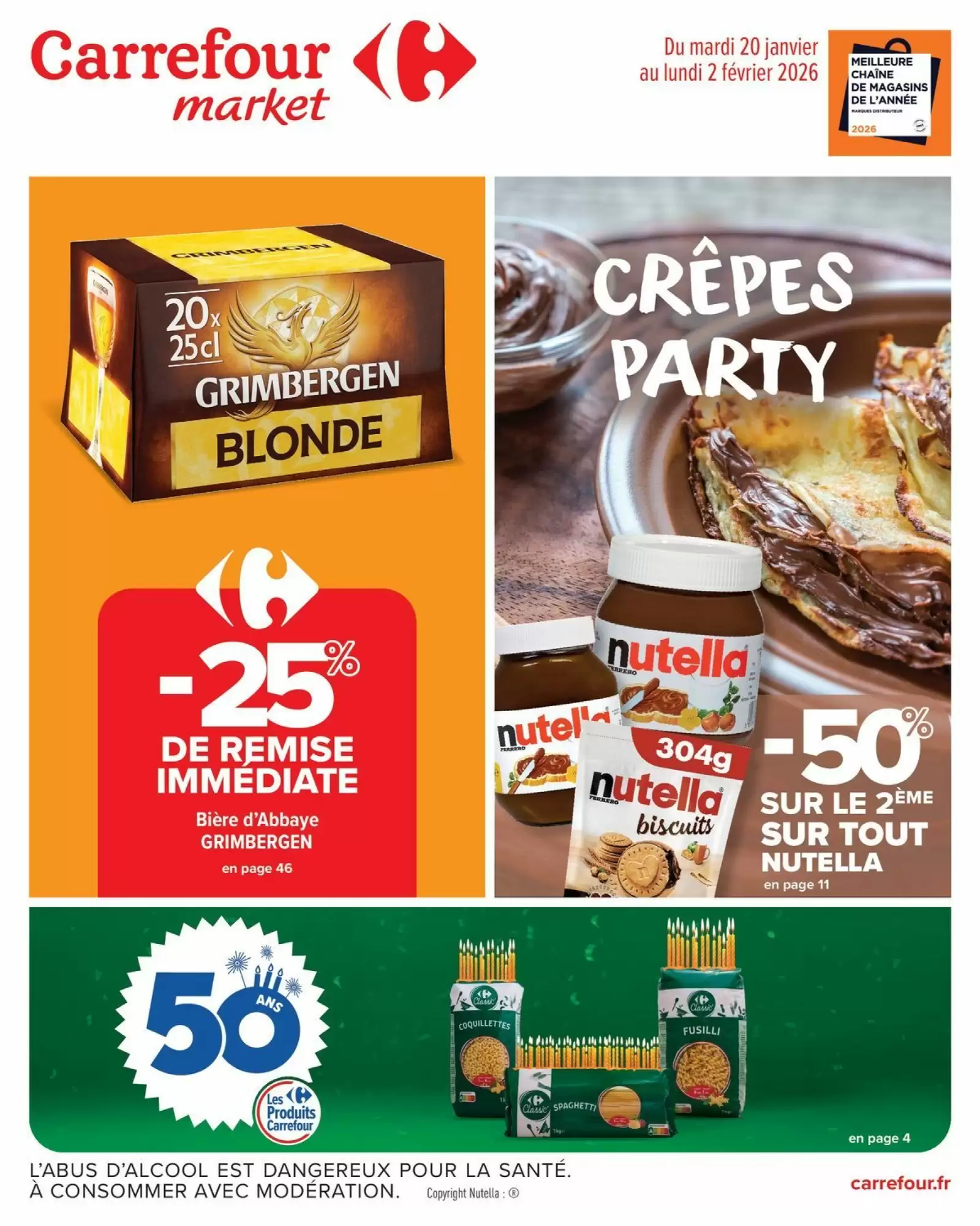 Catalogue Carrefour Market 20/01/2026 – 02/02/2026
