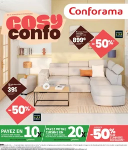 Catalogue Conforama 27/01/2026 – 23/02/2026