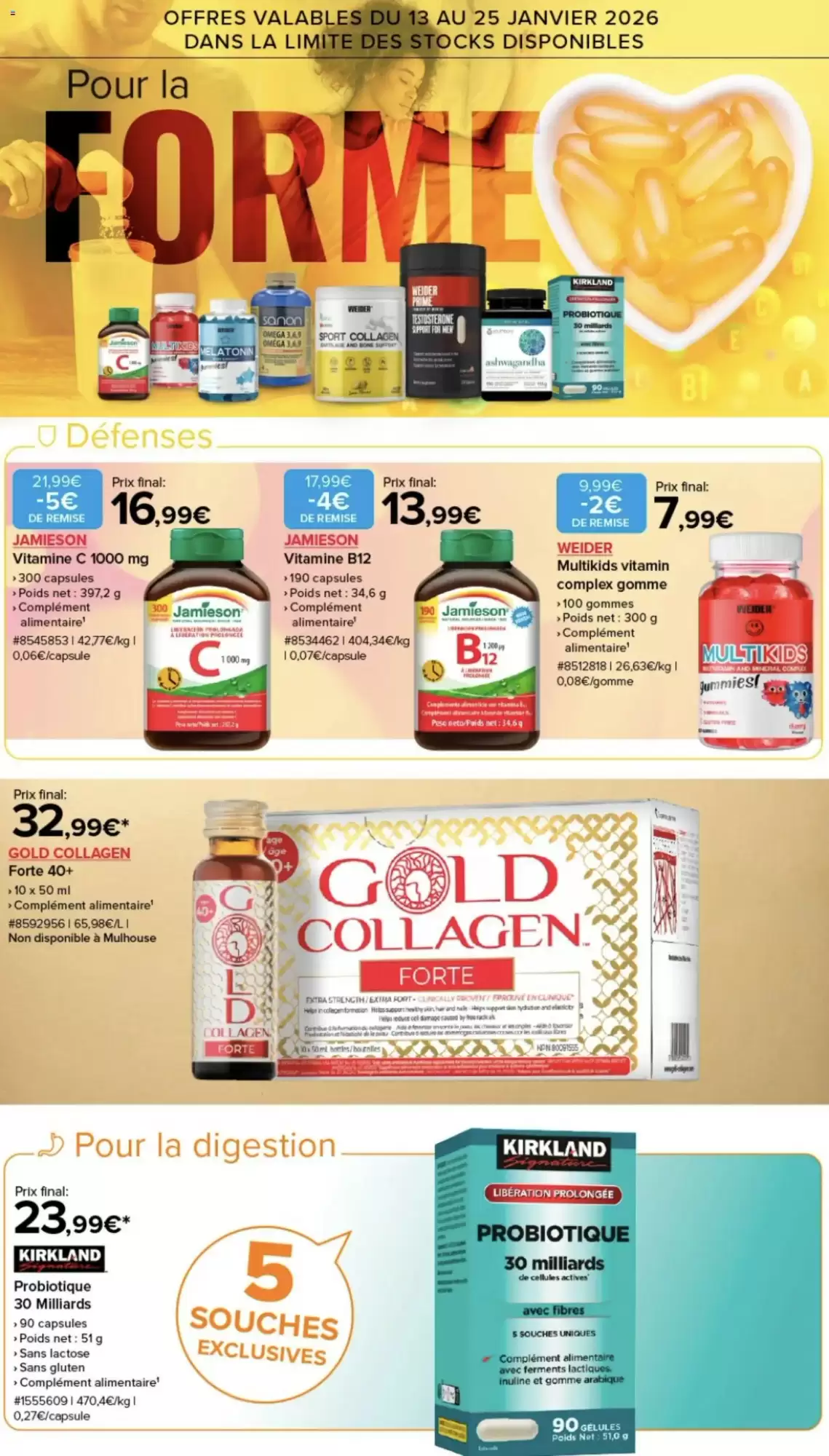 Catalogue Costco 13/01/2026 – 25/01/2026