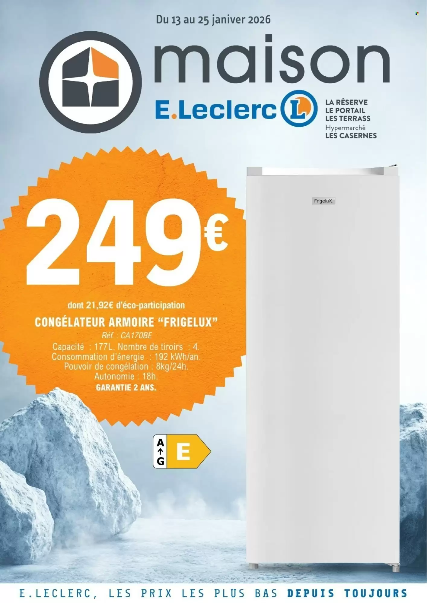 Catalogue E.Leclerc 13/01/2026 – 25/01/2026