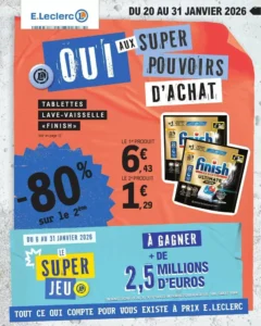 Catalogue E.Leclerc 20/01/2026 – 31/01/2026