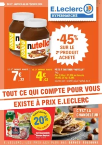 Catalogue E.Leclerc 27/01/2026 – 08/02/2026