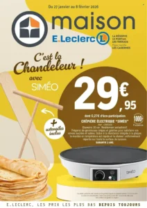 Catalogue E.Leclerc 27/01/2026 – 08/02/2026