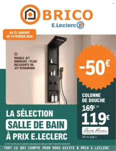 Catalogue E.Leclerc Brico 27/01/2026 – 14/02/2026