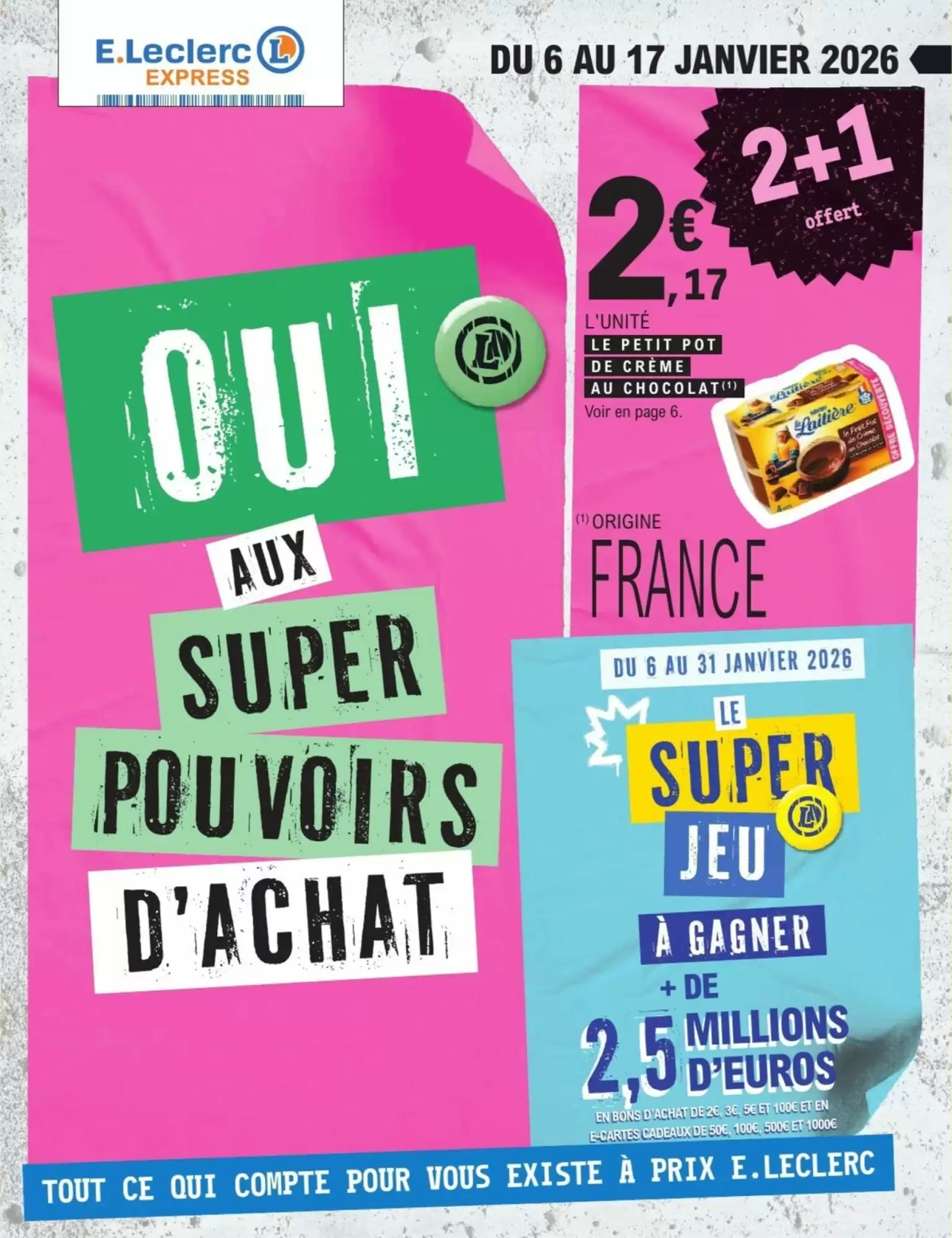 Catalogue E.Leclerc Express 06/01/2026 – 31/01/2026