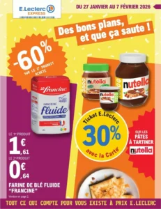 Catalogue E.Leclerc Express 27/01/2026 – 07/02/2026