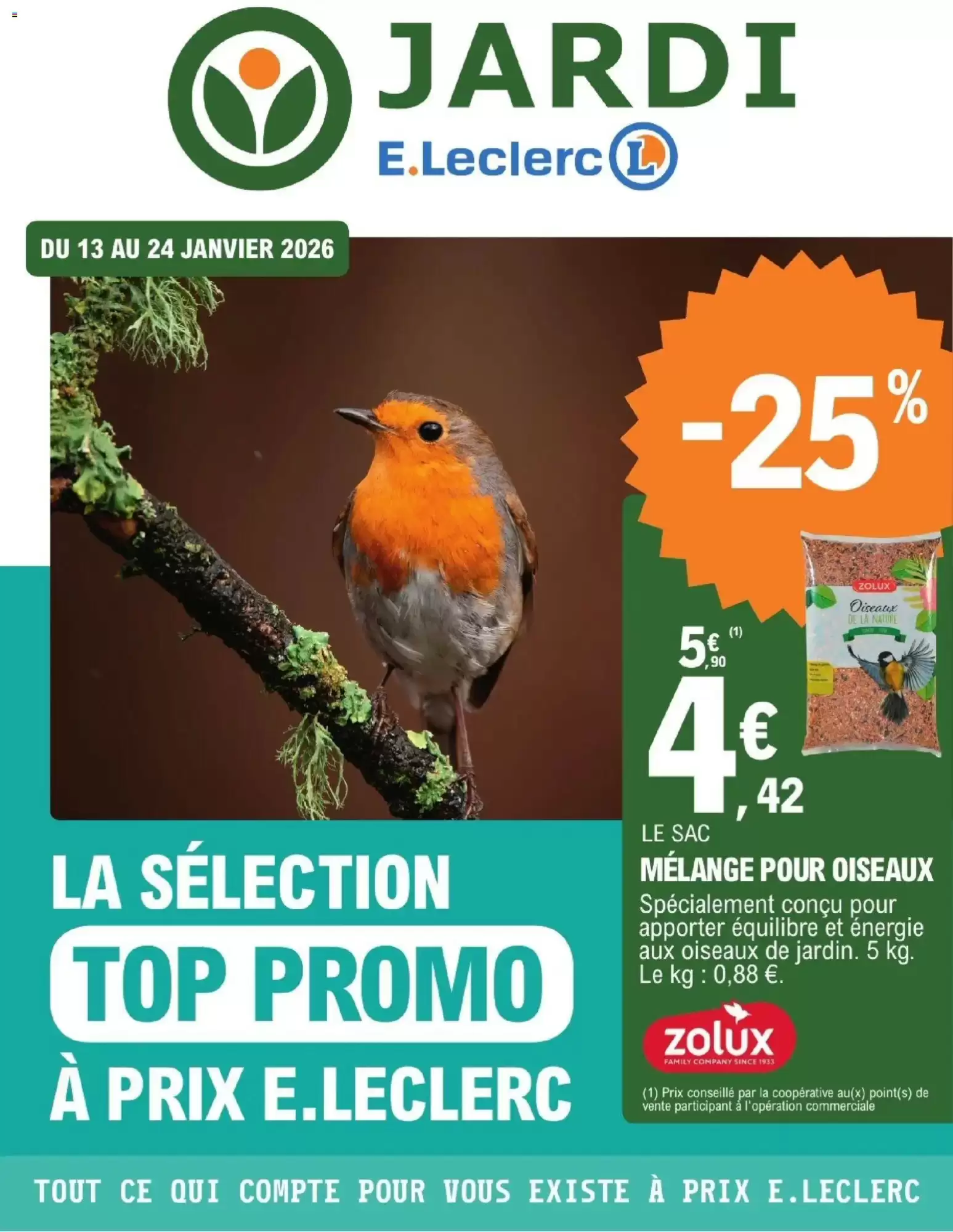 Catalogue E.Leclerc Jardi 13/01/2026 – 24/01/2026