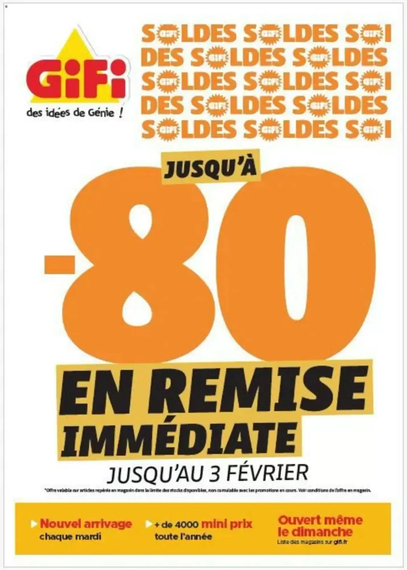 Catalogue Gifi 07/01/2026 – 03/02/2026
