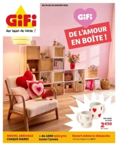 Catalogue Gifi 20/01/2026 – 28/01/2026