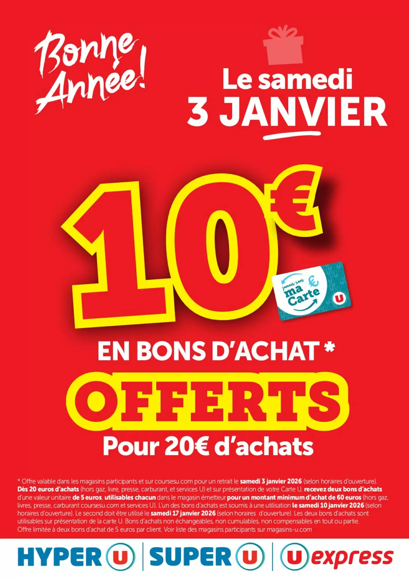Catalogue Hyper U 03/01/2026 – 10/01/2026
