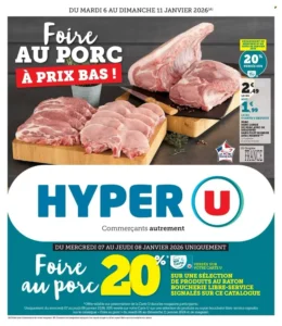 Catalogue Hyper U 06/01/2026 – 11/01/2026