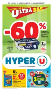 Catalogue Hyper U 13/01/2026 – 25/01/2026