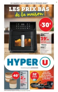 Catalogue Hyper U 03/02/2026 – 15/02/2026