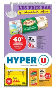 Catalogue Hyper U 03/02/2026 – 15/02/2026