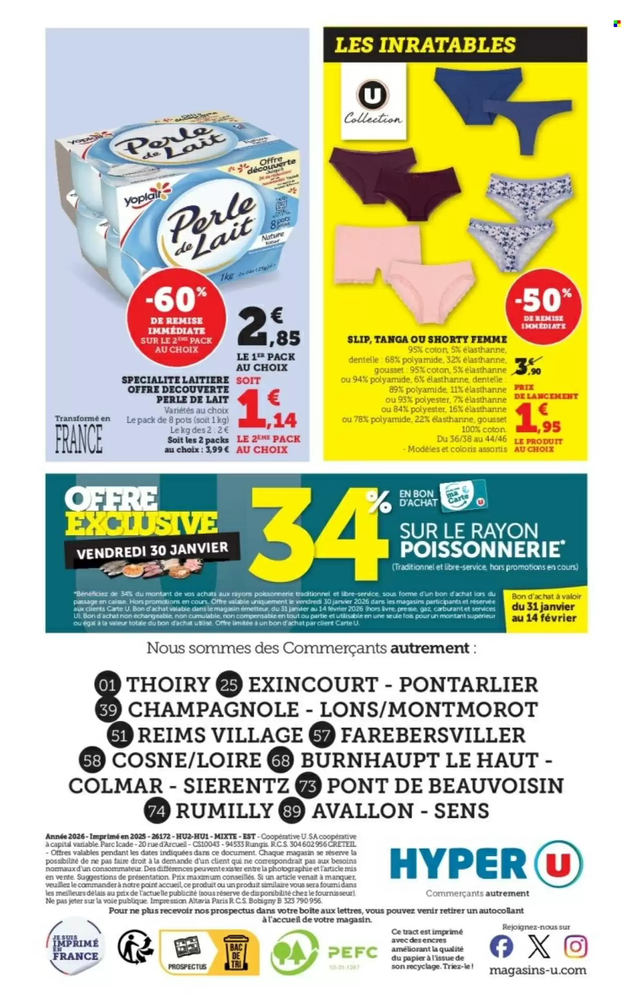 Catalogue Hyper U 20/01/2026 – 01/02/2026