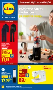 Catalogue Lidl 03/01/2026 – 05/01/2026