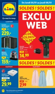 Catalogue Lidl 05/01/2026 – 08/01/2026