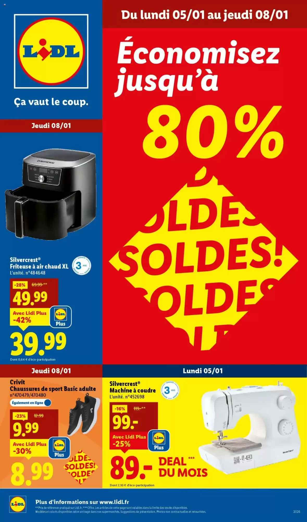 Catalogue Lidl 05/01/2026 – 08/01/2026