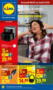 Catalogue Lidl 08/01/2026 – 12/01/2026