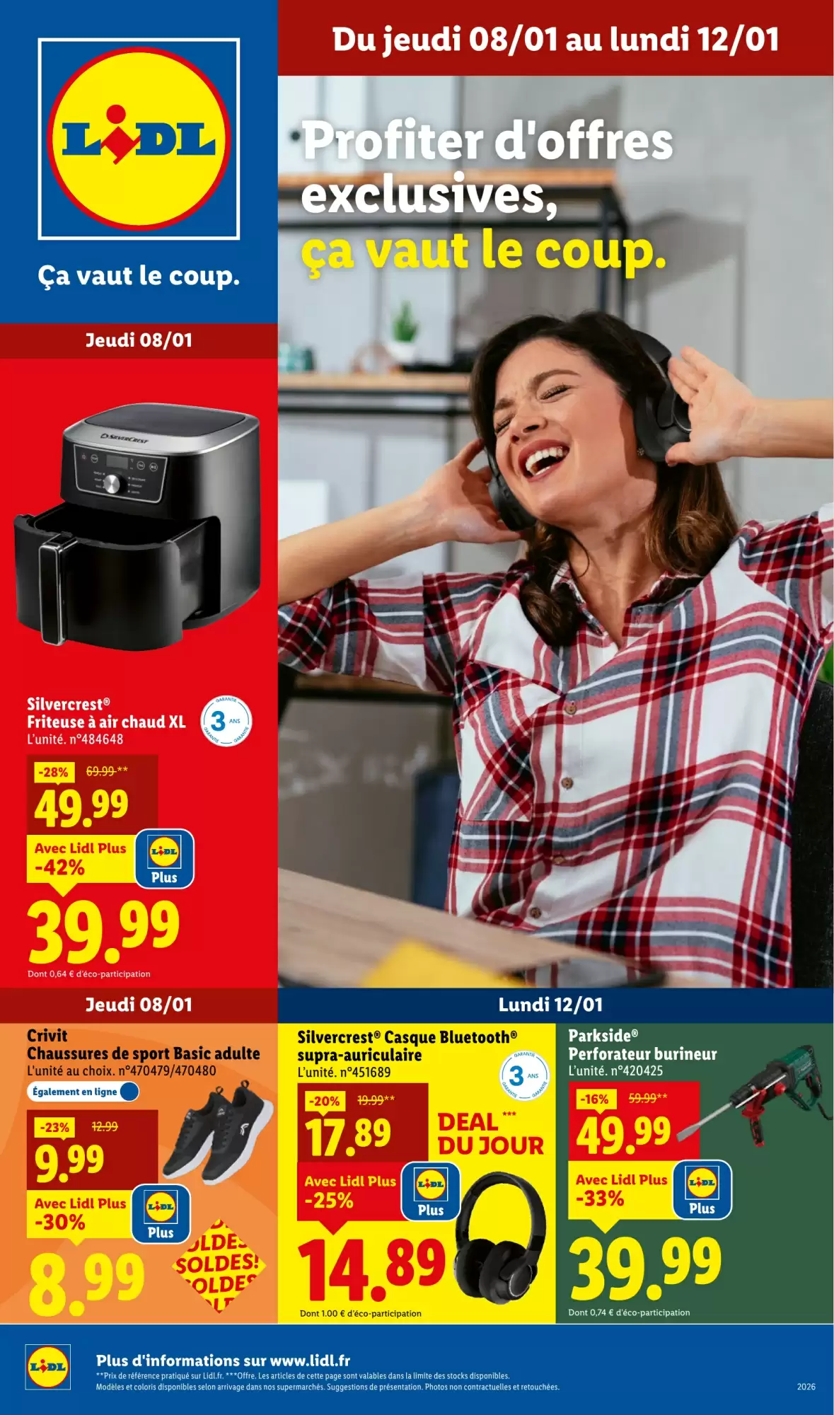 Catalogue Lidl 08/01/2026 – 12/01/2026