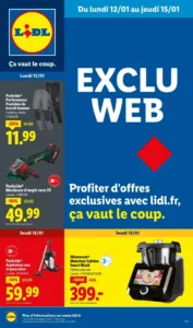Catalogue Lidl 12/01/2026 – 18/01/2026
