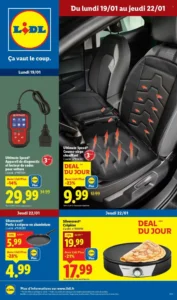 Catalogue Lidl 19/01/2026 – 22/01/2026