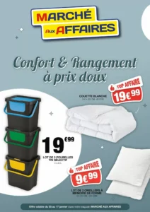 Catalogue March&eacute; aux Affaires 06/01/2026 – 17/01/2026