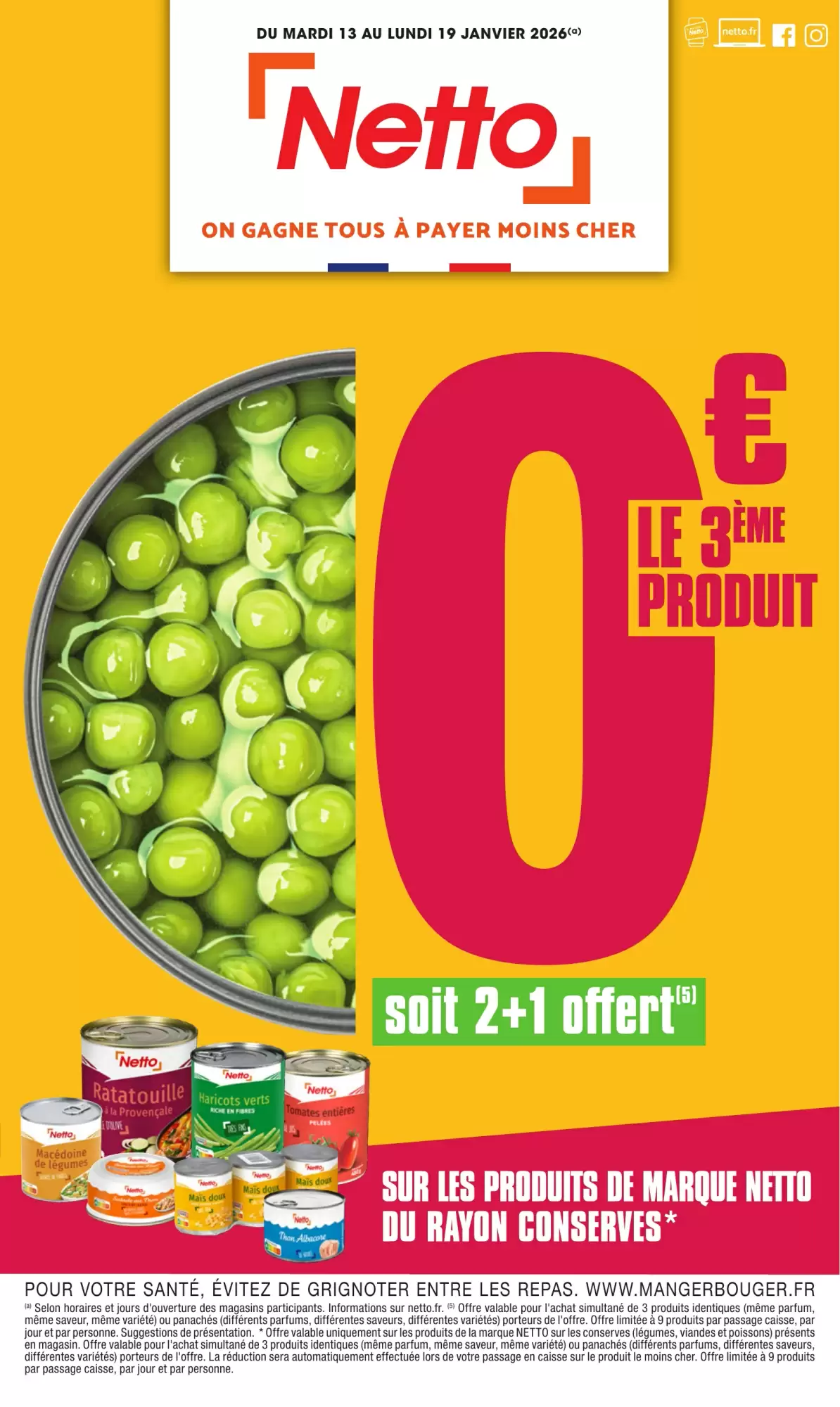 Catalogue Netto 13/01/2026 – 19/01/2026